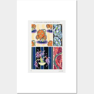 Vintage art deco / art nouveau pattern, E.A. Séguy fashion pattern illustration Posters and Art